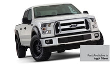 Load image into Gallery viewer, Bushwacker 16-17 Ford F-150 Styleside Pocket Style Flares 4pc 78.9/67.1/97.6in Bed - Ingot Silver