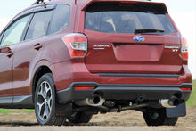 Load image into Gallery viewer, Rally Armor 14+ Subaru Forester Black Mud Flap w/ Grey Logo