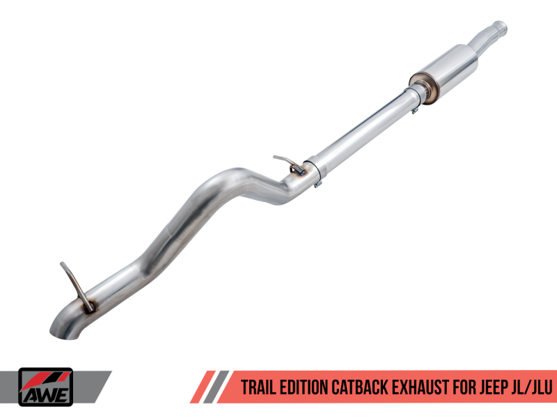 AWE Tuning 2018+ Jeep Wrangler JL/JLU 2.0T Trail Edition Cat-Back Exhaust
