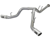 aFe POWER 4in DPF-Back SS Exhaust System 2017 Ford Diesel Trucks V8-6.7L (td)