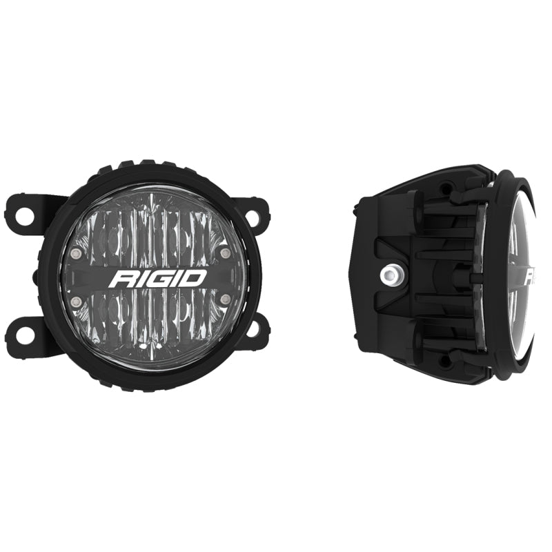 Rigid Industries 360-Series 4in LED SAE J583 Fog Light - 12-18 Subaru BRZ/WRX STI - Yellow (Pair)