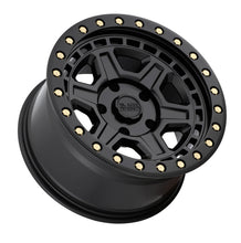 Load image into Gallery viewer, Black Rhino Reno 17x9.0 5x127 ET-18 CB 71.6 Matte Black w/Brass Bolts Wheel