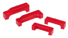 Load image into Gallery viewer, Prothane 88-98 Chevy Truck Small Block Radiator Insolators - Red