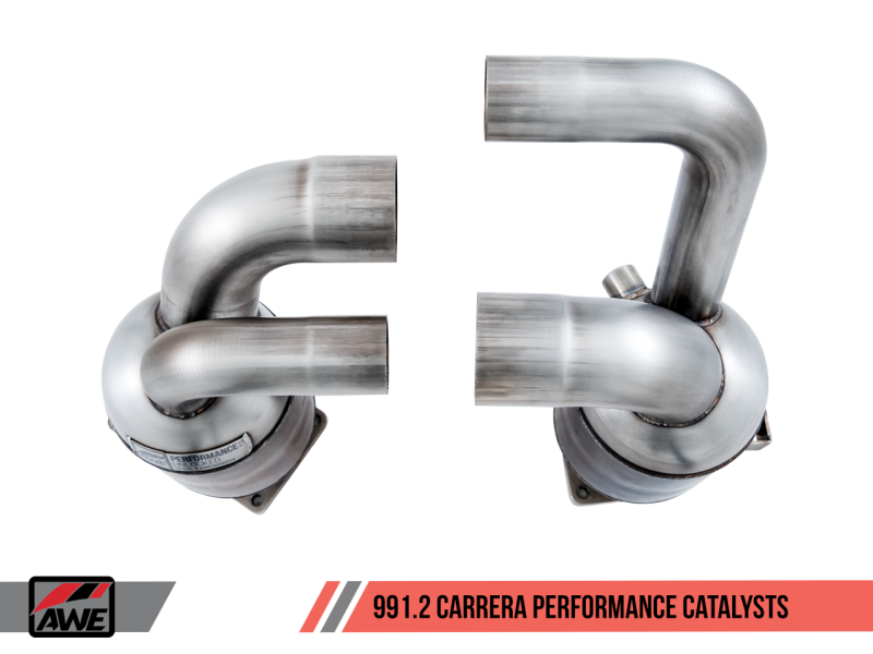 AWE Tuning Porsche 991.2 3.0L Performance Catalysts (PSE Only)