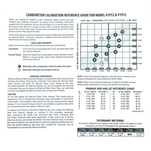 Load image into Gallery viewer, Edelbrock Calibration Kit for 1912 / 1913