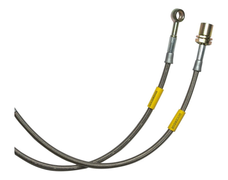 Goodridge 00-02 Dodge Durango 2WD 2in Extended Line SS Brake Line Kit