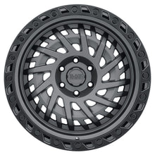 Load image into Gallery viewer, Black Rhino Shredder 18x9.5 6x139.7 ET12 CB 112.1 Matte Gunmetal w/Black Lip Edge Wheel