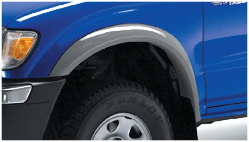 Bushwacker 95-04 Toyota Tacoma Fleetside Extend-A-Fender Style Flares 4pc w/ 4WD Only - Black