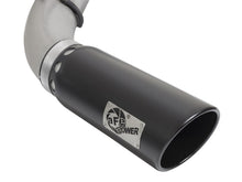 Load image into Gallery viewer, aFe LARGE BORE HD 5in DPF-Back SS Exhaust w/ Black Tip 2016 Nissan Titan 5.0L V8 (td) CC SB