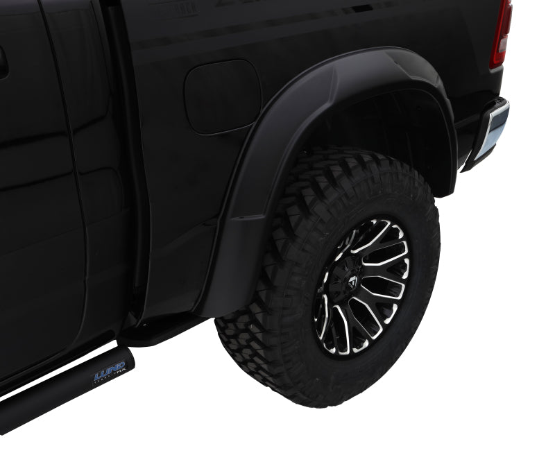 Bushwacker 2019 Ram 1500 DRT Style Flares 4pc - Black