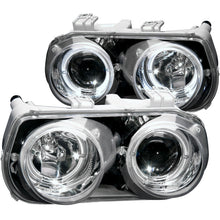 Load image into Gallery viewer, ANZO 1994-1997 Acura Integra Projector Headlights w/ Halo Chrome