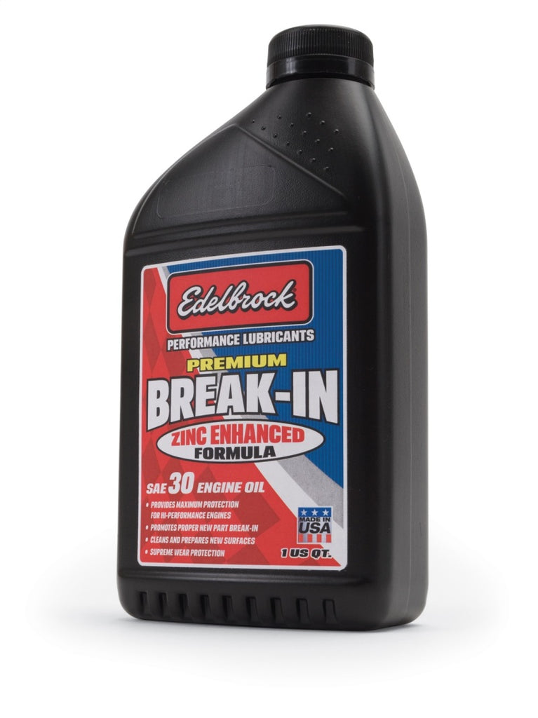 Edelbrock Sae 30 Break In Oil (Single Quart)