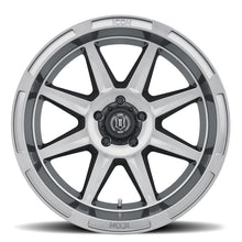 Load image into Gallery viewer, ICON Bandit 20x10 5x5 -24mm 4.5in BS 71.50mm Bore Gun Metal Wheel