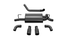 Load image into Gallery viewer, Corsa 18+ Jeep Wrangler JL 2.5in Dual Rear Exit Black Tips Sport Axle-Back Exhaust