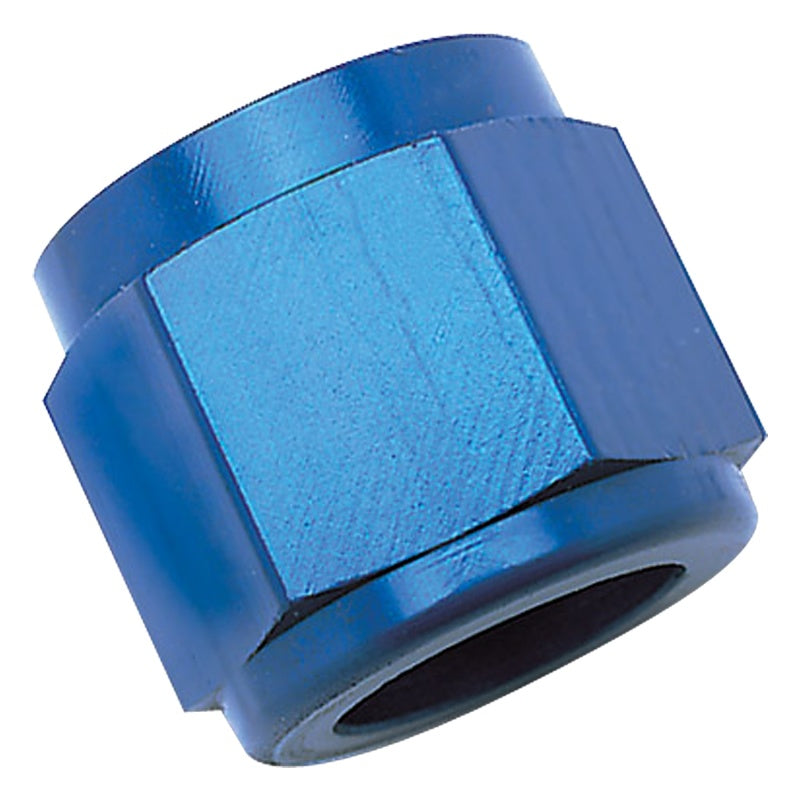 Russell Performance -12 AN Tube Nuts 3/4in dia. (Blue) (1 pc.)