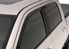 Load image into Gallery viewer, AVS 07-13 Chevy Silverado 1500 Ext. Cab Ventvisor Front &amp; Rear Window Deflectors 4pc - Smoke