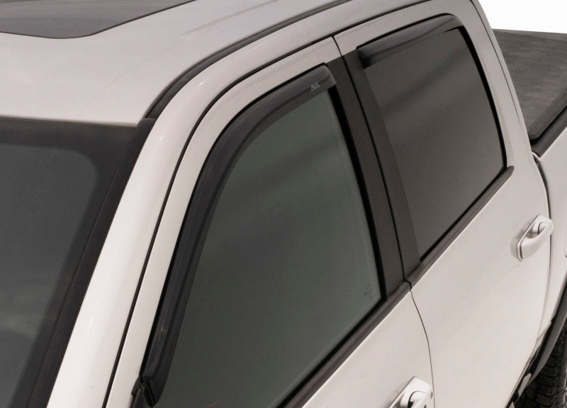 AVS 2019 GMC 1500 Extended Cab Ventvisor In-Channel Front & Rear Window Deflectors 4pc - Smoke