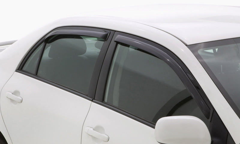 AVS 12-17 Buick Verano Ventvisor In-Channel Front & Rear Window Deflectors 4pc - Smoke