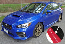 Load image into Gallery viewer, Rally Armor 15+ Subaru WRX &amp; STi Sedan Only UR Red Mud Flap w/ White Logo