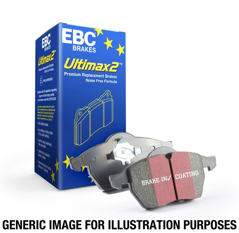 EBC 2016+ Jaguar F-Pace 2.0L TD (180) Ultimax2 Rear Brake Pads