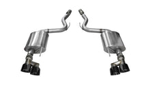 Load image into Gallery viewer, Corsa 15-16 Ford Mustang GT 5.0 3in Axle Back Exhaust Black Quad Tips (Touring)