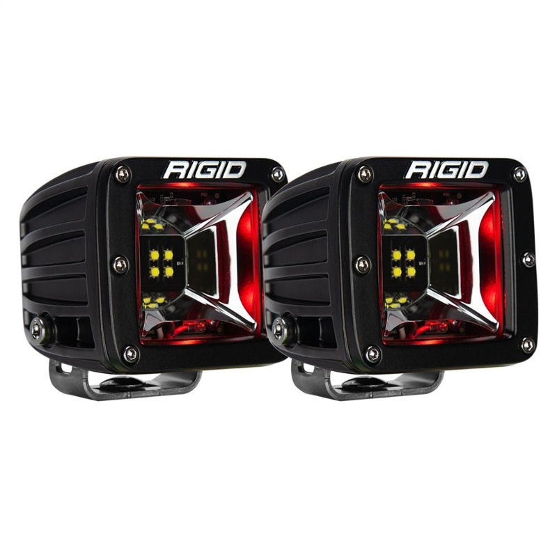 Rigid Industries Radiance 3in Red Backlight - Surface Mount - Pair
