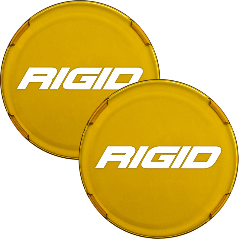 Rigid Industries 360-Series 6in Light Covers - Amber (Pair)
