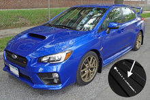 Load image into Gallery viewer, Rally Armor 15+ Subaru WRX &amp; STi Sedan Only UR Black Mud Flap w/ White Logo