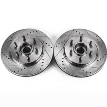 Load image into Gallery viewer, Power Stop 04-08 Ford F-150 Front Evolution Drilled &amp; Slotted Rotors - Pair