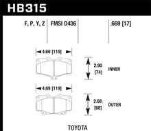 Load image into Gallery viewer, Hawk LTS Street Brake Pads