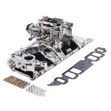 Load image into Gallery viewer, Edelbrock Manifold And Carb Kit Performer RPM Air-Gap Big Block Chevrolet Rectangular Port