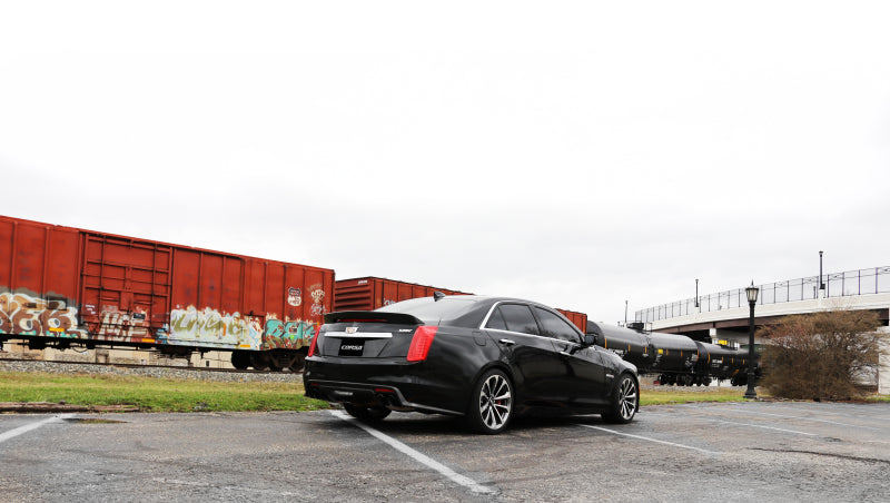 Corsa 2016 Cadillac CTS V Sedan 6.2L V8 2.75in Polished Sport Axle-Back Exhaust