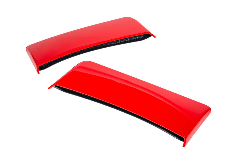 ROUSH 2015-2019 Ford Mustang Race Red (PQ) Quarter Panel Side Scoops