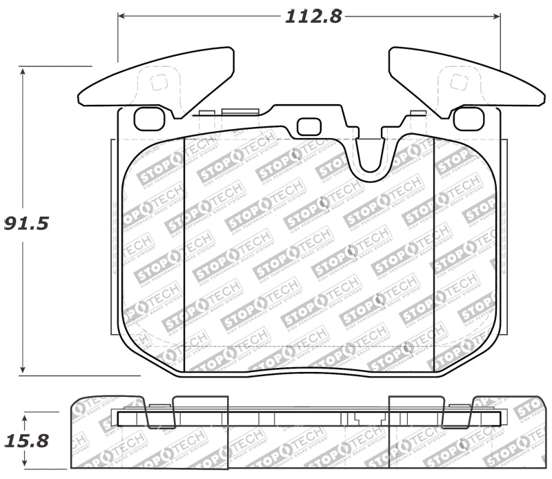 StopTech Performance Brake Pads