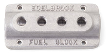 Load image into Gallery viewer, Edelbrock Fuel Block Quad As Cast