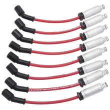 Load image into Gallery viewer, Edelbrock Spark Plug Wire Set LS Truck w/ Metal Sleeves 99-15 50 Ohm Resistance Red Wire (Set of 8)