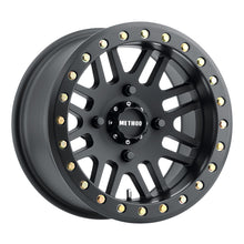 Load image into Gallery viewer, Method MR406 UTV Beadlock 15x8 4+4/0mm Offset 4x136 106mm CB Matte Black w/BH-H24100 Wheel