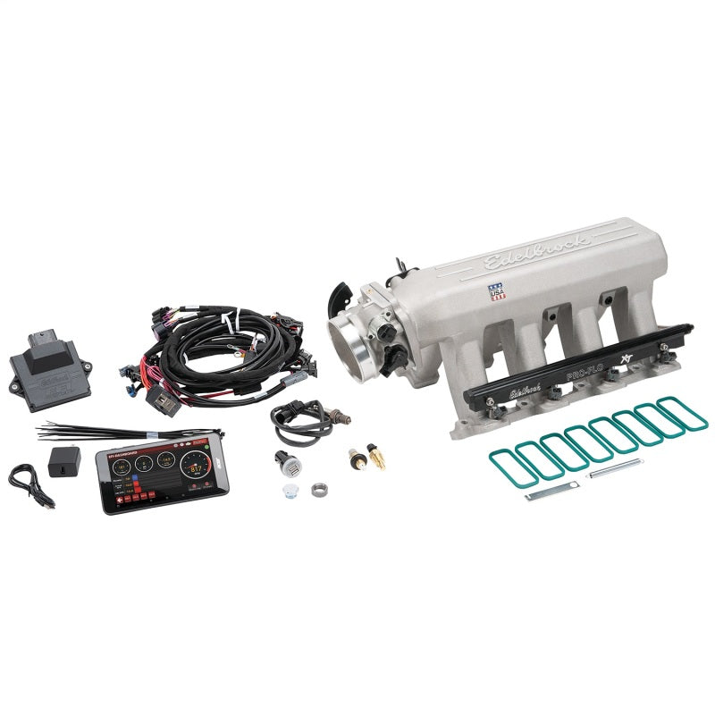 Edelbrock Pro Flo 4 XT Sequential Port EFI System LS GEN III/IV Cathedral Ports 475HP Max 29LbHr