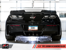 Load image into Gallery viewer, AWE Tuning 14-19 Chevy Corvette C7 Z06/ZR1 (w/o AFM) Touring Edition Axle-Back Exhaust w/Black Tips