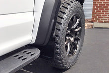 Load image into Gallery viewer, Rally Armor 17-19 Ford F-150 Raptor UR Black Mud Flap w/ Silver Logo