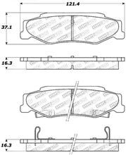 Load image into Gallery viewer, StopTech Street Touring 04-08 Cadillac XLR/XLR-V Rear Brake Pads