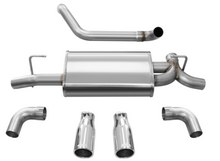 Load image into Gallery viewer, Corsa 18+ Jeep Wrangler JL 2.5in Dual Rear Exit Polished Tips Sport Axle-Back Exhaust