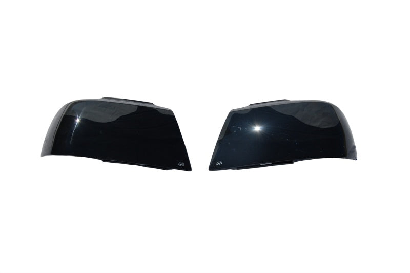 AVS 00-06 GMC Yukon Headlight Covers - Black