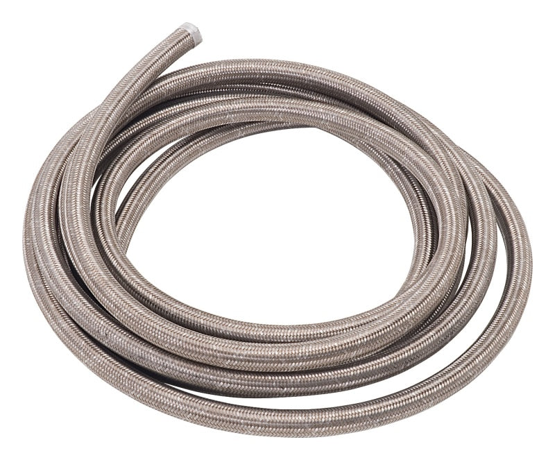 Russell Performance -4 AN ProFlex Stainless Steel Braided Hose (Pre-Packaged 100 Foot Roll)