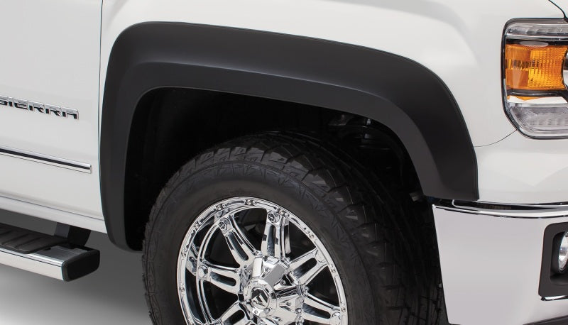 Bushwacker 16-18 GMC Sierra 1500 Extend-A-Fender Style Flares 2pc - Black