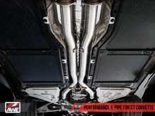 Load image into Gallery viewer, AWE Tuning 14-19 Chevy Corvette C7 Z06/ZR1 (w/o AFM) Track Edition Axle-Back Exhaust w/Chrome Tips