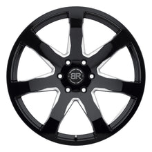 Load image into Gallery viewer, Black Rhino Mozambique 22x9.5 6x139.7 ET25 CB 112.1 Gloss Black w/Milled Spokes Wheel