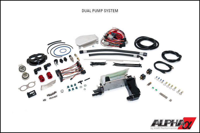 AMS Performance 2009+ Nissan GT-R R35 Omega Fuel System - Dual Pumps