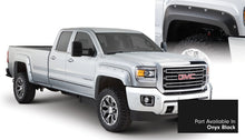 Load image into Gallery viewer, Bushwacker 16-18 GMC Sierra 2500 Fleetside Pocket Style Flares 4pc 78.8/97.6in Bed - Onyx Black