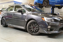 Load image into Gallery viewer, Rally Armor 15+ Subaru WRX &amp; STi Sedan Only UR Black Mud Flap w/ White Logo